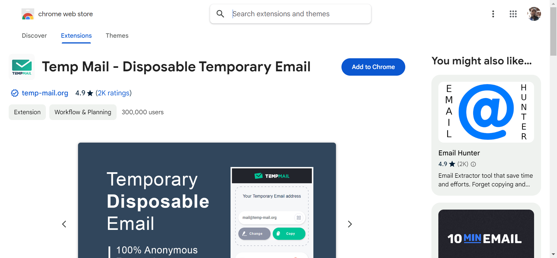 Best Free Temp Mail Extension for Temporary Email In 2025