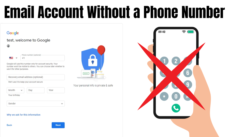 Ways to Create an Email Account Without a Phone Number